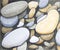 Pebble stone hand drawn background