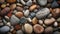 Pebble Stones Background, Image Ai Generated