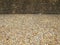 Pebbles concrete sand floor steps background texture