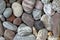 Pebbles in earth colors - stone pattern