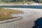 Pebbles and River flow in Manas National Park, Assam, India