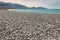 Pebbly beach at Kaikoura