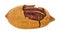 Pecan with clipping path