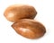 Pecan nuts in closeup