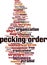 Pecking order word cloud