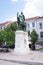 PECS, HUNGARY July.15.2017 statue of Janos Hunyadi