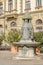 Pecs, Hungary - October 06, 2018: Zsolnay fountain landmark Pecs