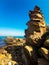 Peculiar rock formation known as Nanya Rock in Bitou Taipei Taiwan