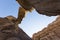 Peculiar Rock Formations Beautiful Burdah Rock Bridge in Wadi Rum