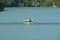 Pedal boat on Bovan lake