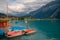 Pedal Boats on Lake Brienz, Switzerland