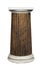 Pedestal column wooden for plant or statue