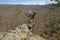 Pedestal Rock Panorama in the Ozarks