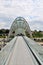 Pedestrian Bridge of Peace over Kura River Tbilisi Georgia