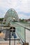 Pedestrian Bridge of Peace over Kura River Tbilisi Georgia