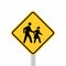 Pedestrian and children traffic signs