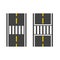 Pedestrian crossing on road vector illustration, crosswalk path, crossover