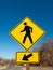 Pedestrian Crossing Vertical Sign