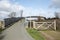 Pedestrian footpath and shared cycleway over a railway line