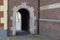 The pedestrian gate of Binnenhof Palace