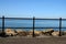 Pedestrian Handrail at a Seaside Promenade Walkway