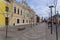 Pedestrian street in the downtown of Tula, Russia