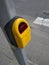 Pedestrian touch button to turn on the traffic light.