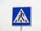 Pedestrian transit traffic sign