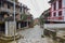 The pedestrian zone in the center of Bandipur village on Nepal