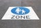 Pedestrian zone sign