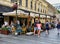 Pedestrians on Knez Mihailova Street, Belgrade, Serbia