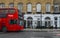 Pedestrians walk past the Sherlock Holmes Hotel on Baker Street. The ficticious detective created by Arthur Doyle, lived