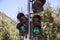 Pedetrian and bike traffic lights