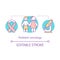 Pediatric oncology concept icon