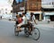 Pedicab drawn by bicycle, Vietnam