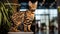 A pedigreed purebred Bengal cat at an exhibition of purebred cats. Cat show. Animal exhibition. Competition for the most