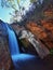 Pedra Furada  Holed stone Waterfall, Casa Branca, Minas Gerais, Brazil.