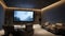 A Peek Inside a Lavishly Designed Home Cinema Room for the Ultimate Movie Experience