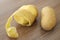 Peel potato. Potato and peel. Peeled potato. Peeling potato.