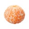 Peeled Orange with clipping path
