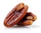 Peeled and roasted Pecan nut