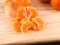 Peeled satsuma