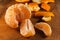 Peeled Satsuma Mandarin Tangerine Segmented Fresh Fruit Citrus unshiu