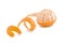 Peeled tangerine