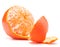 Peeled tangerine or mandarin fruit