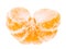 Peeled Tasty Sweet Tangerine Orange Mandarin Fruit