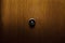 Peephole in wooden doors
