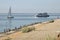 Peer, jetty at the coast of the Eastern Scheldt