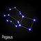 Pegasus Constellation with Beautiful Bright Stars
