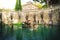 Pegasus fountain of Villa Lante in Bagnaia, Viterbo - Italy